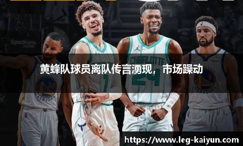 黄蜂队球员离队传言湧现，市场躁动